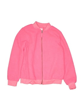 Toddler Girls Animal Print Fleece Zip-Up Hoodie Cat /& Jack Pink Choose Size NEW